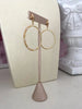 Fleur De Lis Earrings - Gold - Image #2