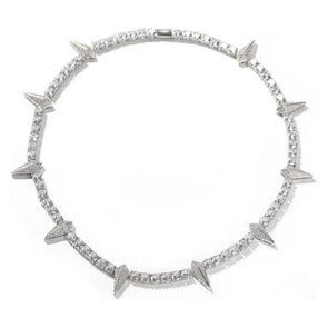 Spike Necklace - Silver - Image #1