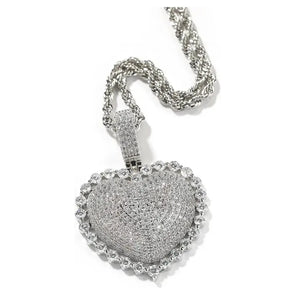 Heart Necklace - Silver