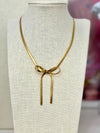 French Bow Necklace - Image #1