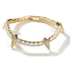 Milan Spike Bracelet - Gold - Image #1