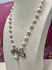 Bow Pearl Necklace - Image #2