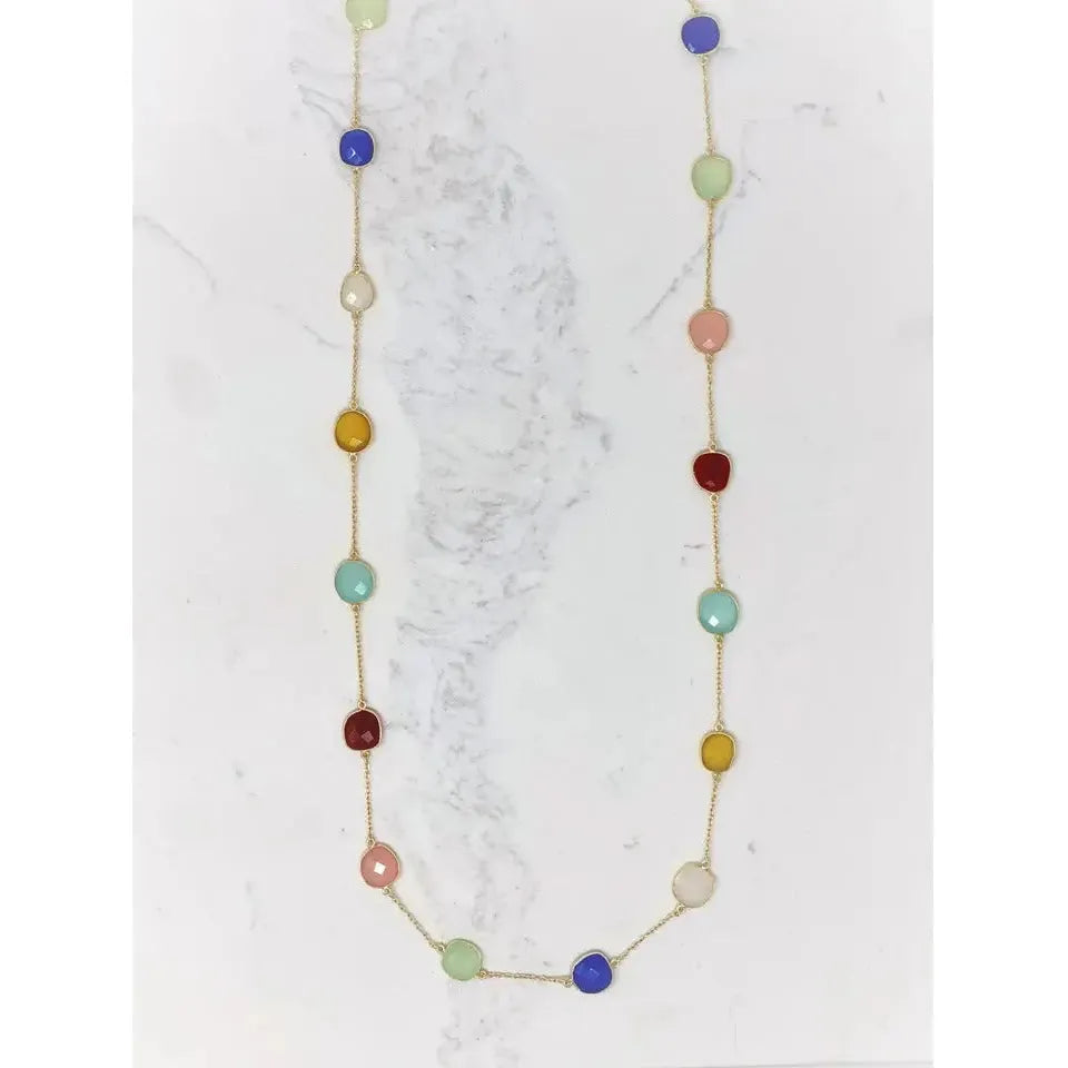 Multi Gemstone Necklace - Image #3