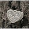 Heart CZ Crystal Ring - Image #2