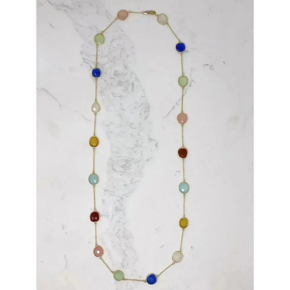 Multi Gemstone Necklace - Image #2