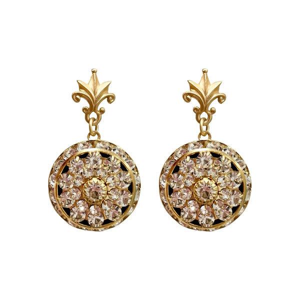 Byzantine Earrings - Gold - Image #1