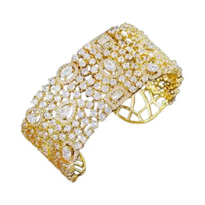 Milano Cuff Bracelet - Gold - Image #1