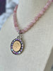 Sicily Goddess Necklace - Rose Quartz - Image #3