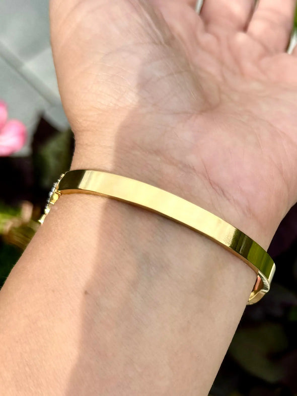 Crown Up Bracelet - Gold - Image #3