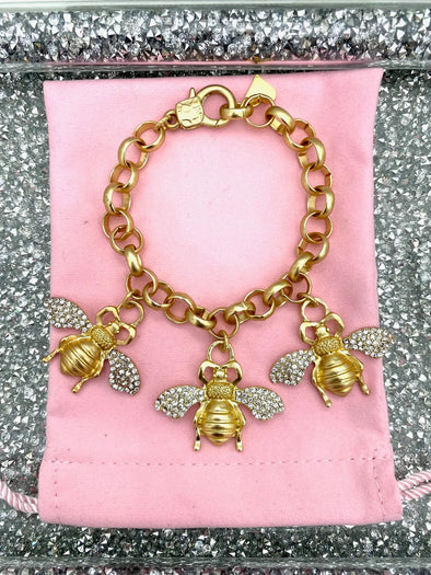 Barberini  Bee Bracelet - Gold - Image #2