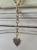 Spike Heart Belt & Necklace