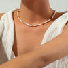 Biwa Pearl Necklace