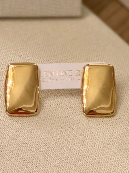 Celebrity Gold Studs