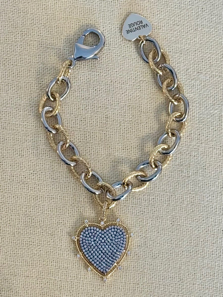 Spike Heart Bracelet