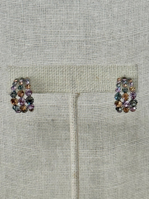 She Simply Is Swarovski Earrings - Earth Tones
