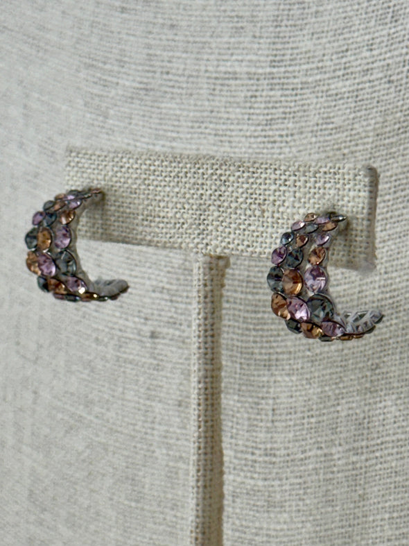 She Simply Is Swarovski Earrings - Earth Tones