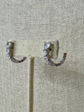 Sweet Seduction Petite Hoops - Silver