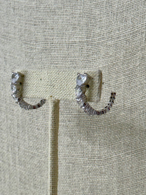 Sweet Seduction Petite Hoops - Silver