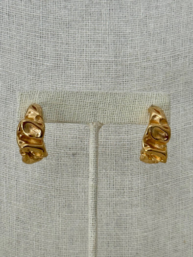 Minimal Gold Hoops