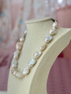 Quiet But Luxurious Baroque Pearl Necklace