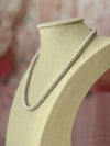 Quiet Elegance Pearl Tennis Necklace
