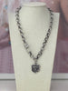 Fleur De Lis Necklace - Silver