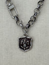 Fleur De Lis Necklace - Silver