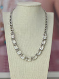 Accidental Icon Swarovski Crystal Necklace - Clear