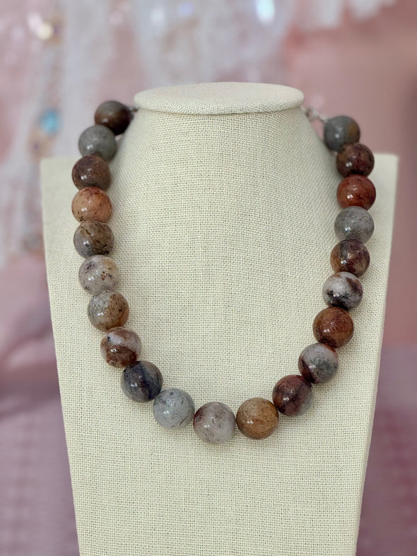 Innate Polish - Phantom Jasper Stone Necklace