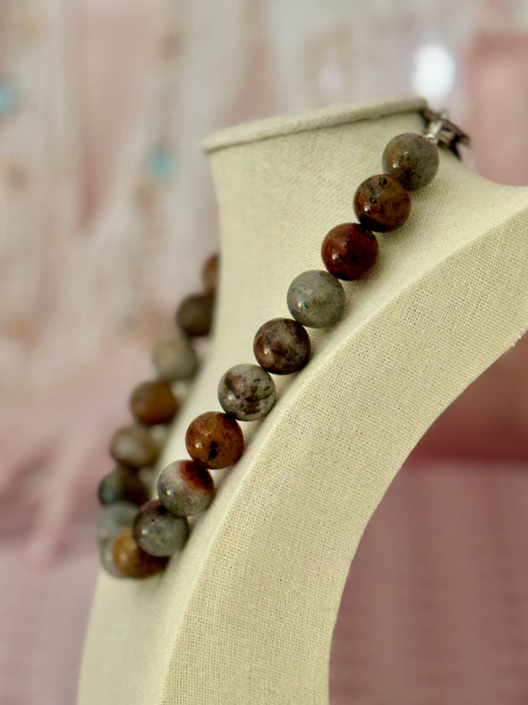 Innate Polish - Phantom Jasper Stone Necklace
