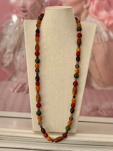 Joyous Multi Gemstone - Long Necklace