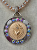 Sacred Heart Necklace - Rose Gold