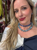 Oozed Class - Aquamarine Stone Necklace