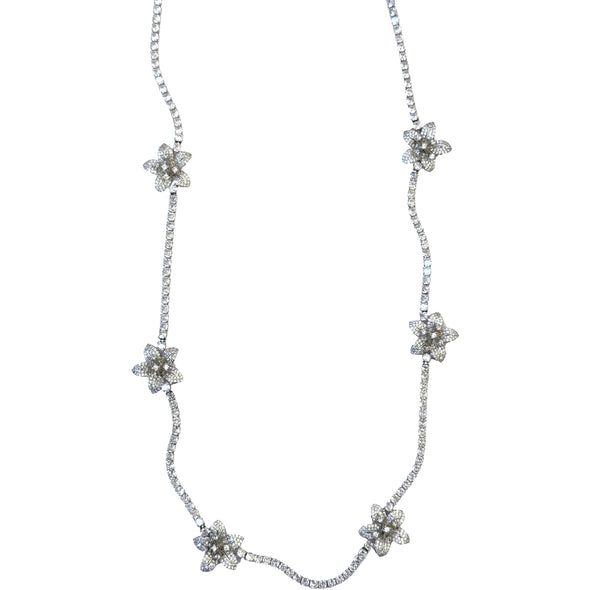 San Remo Long Flower Necklace