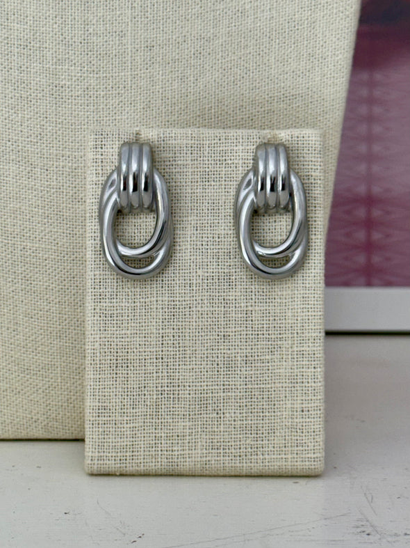 Audrey Earrings - Silver