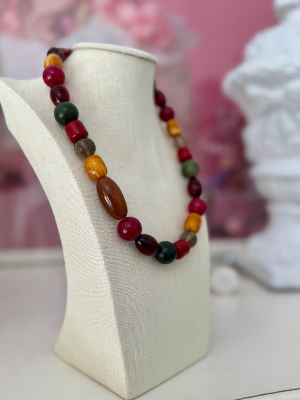 Joyous Multi Gemstone Necklace - Short