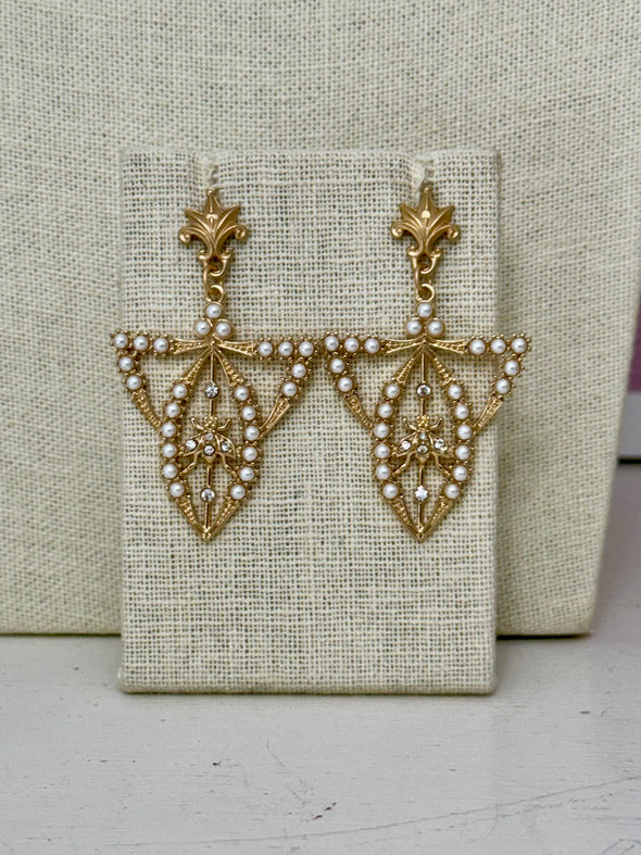 Paris Texas  Earrings - Gold