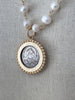 Belgium Crest & Stallion Pearl Necklace