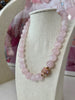 Oozed Class - Rose Quartz Stone Necklace