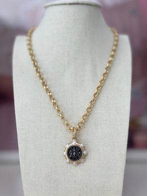 Petite French Bee Necklace