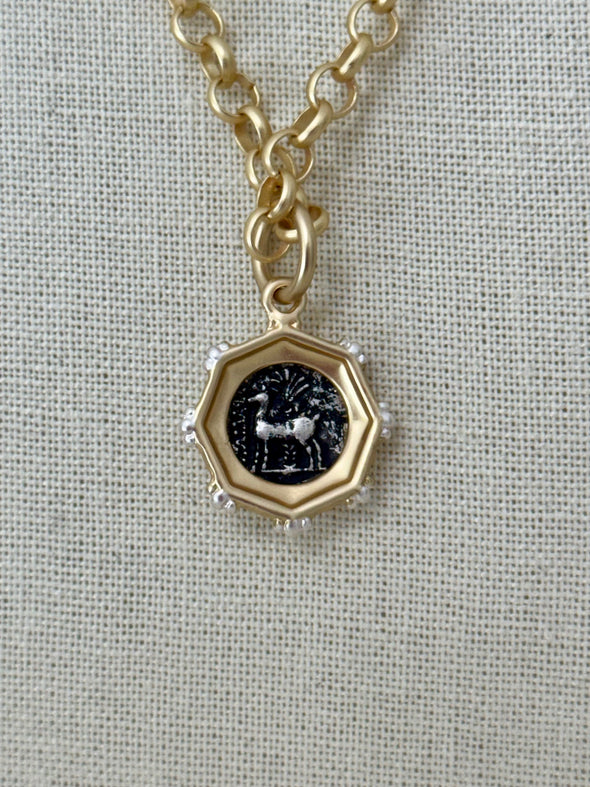 Petite French Bee Necklace