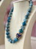 Oozed Class - Aquamarine Stone Necklace
