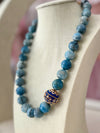 Oozed Class - Aquamarine Stone Necklace