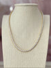 Quiet Glamour CZ Tennis Necklace - Gold