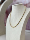 Quiet Glamour CZ Tennis Necklace - Gold