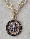 French Bee Necklace