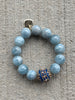 Oozed Class - Aquamarine Stone Bracelet
