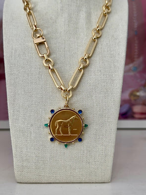 Equestrian Necklace