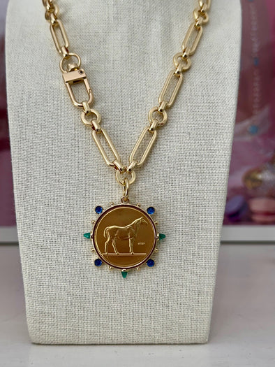 Equestrian Necklace