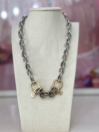 Horsebit Necklace